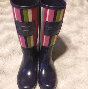 Coach Rain boots